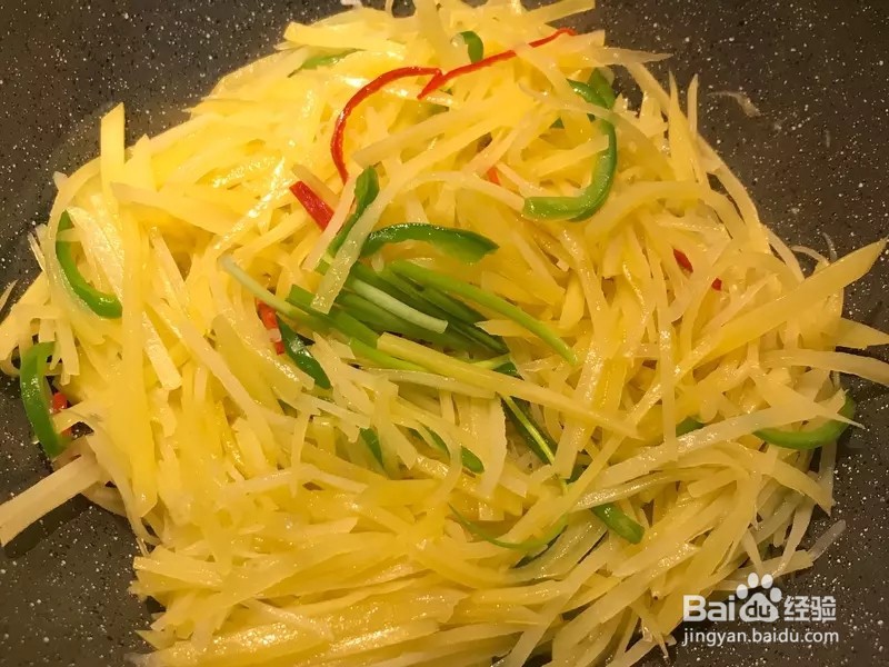 怎样做出家常菜系列之青椒土豆丝