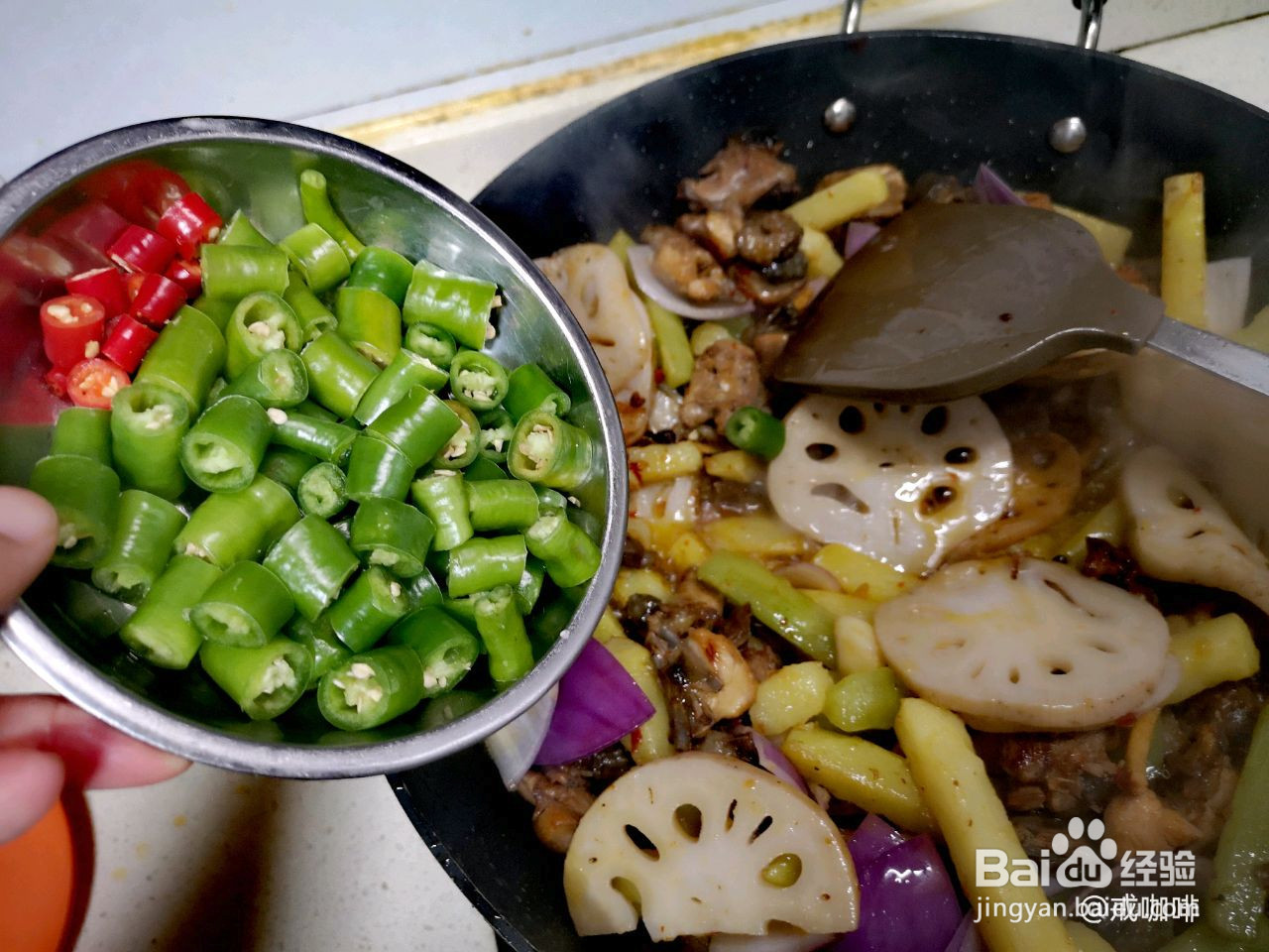 干锅鸡PLUS版的做法