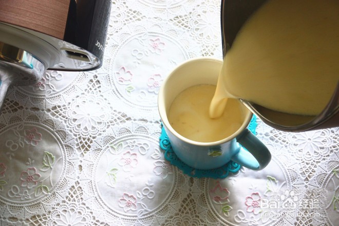 教你制作清晨茶品红薯巴旦木奶昔