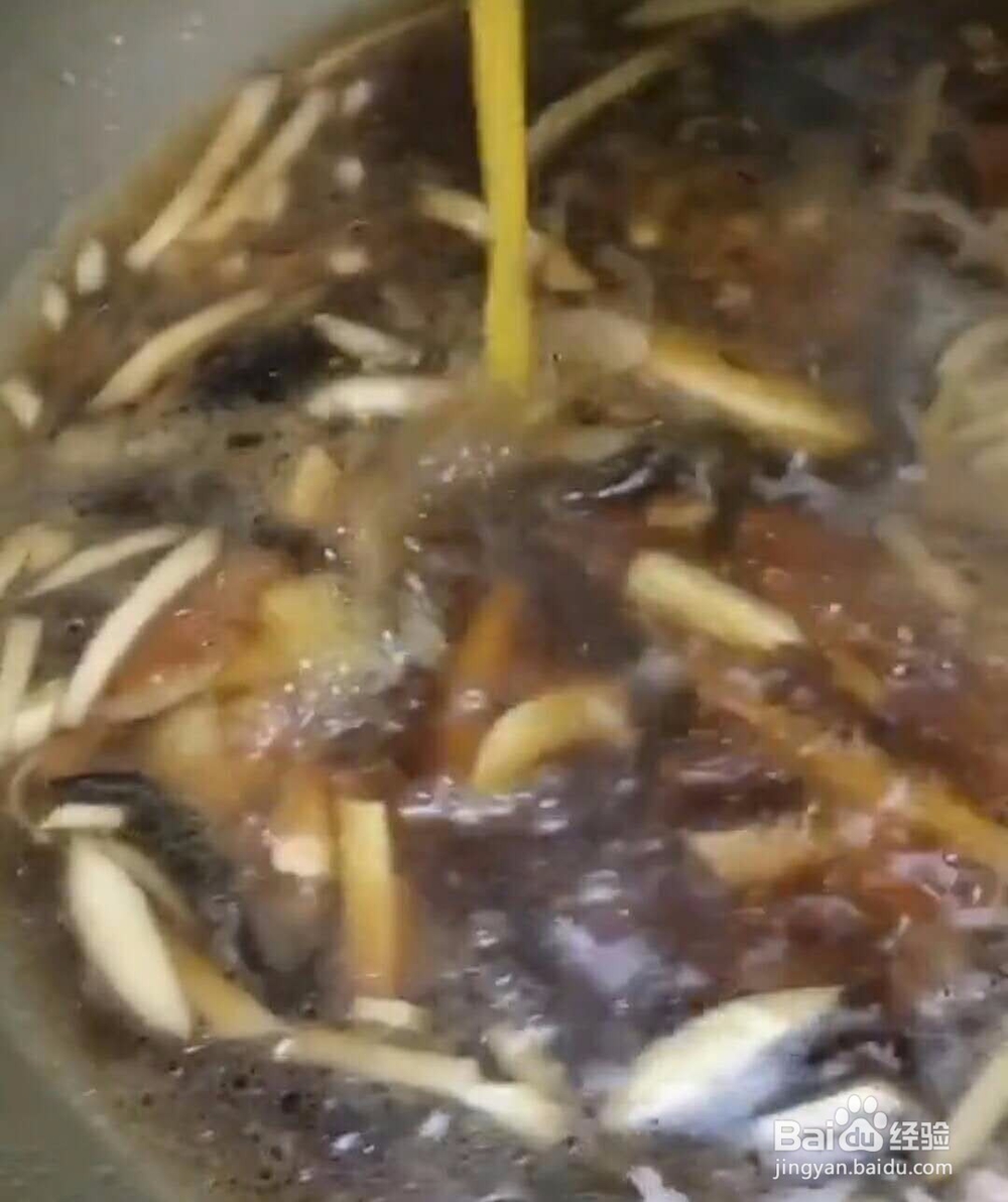 酸辣汤家庭做法