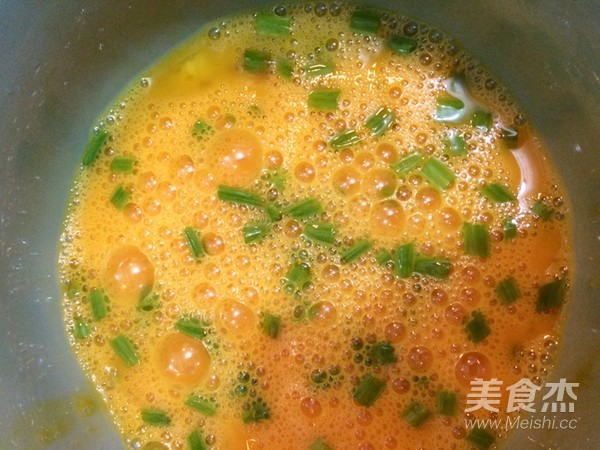 无油版虾仁裹蛋