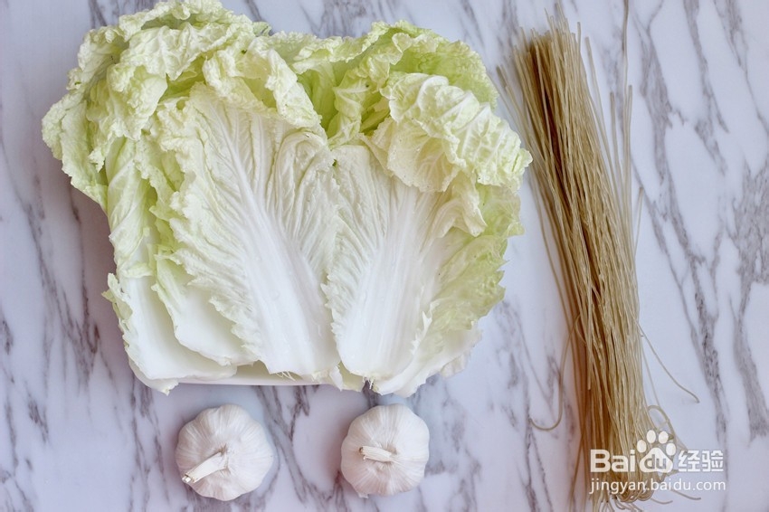 蒜茸粉丝大白菜制作方法