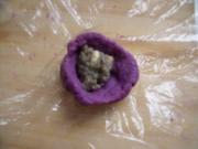 让宝宝越吃越聪明的紫薯果仁球