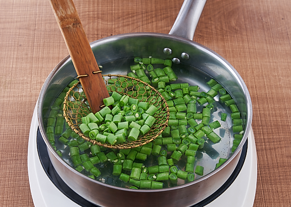 榄菜肉末四季豆