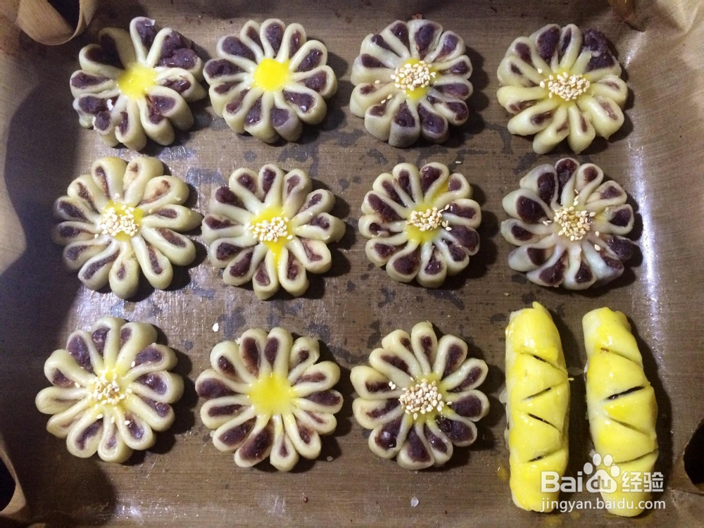 新手简单做莲花菊花酥黄金卷酥