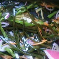 怎么做美味的三丝炒海带