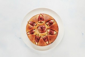 无花果杏仁蛋糕的做法