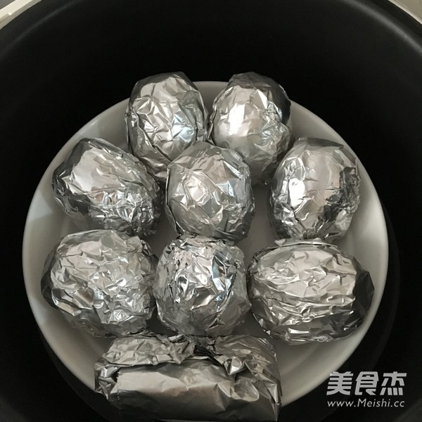 什锦糯米蛋的做法