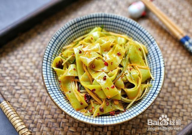 家庭自制黄瓜凉皮