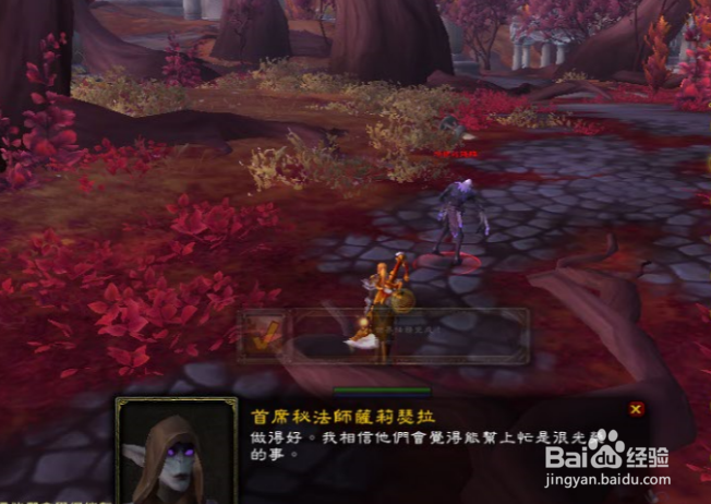 魔兽世界任务保护凋零者怎么作