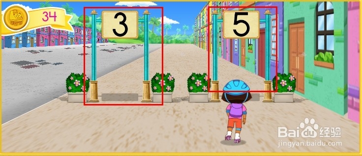 朵拉溜滑冰小游戏