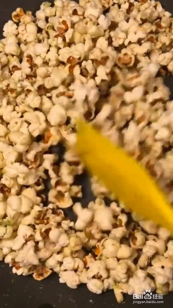 如何自制好吃的抹茶巧克力爆米花