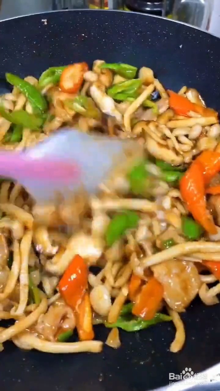 如何制作家常小炒双菇
