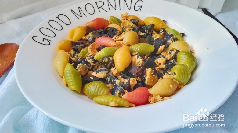 木耳鸡蛋海螺面