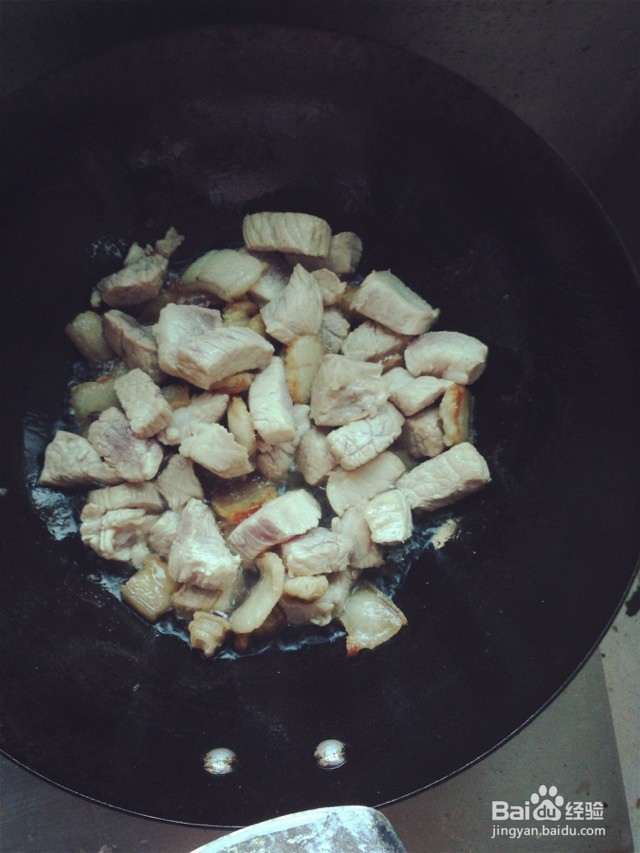 肉焖四季豆的做法