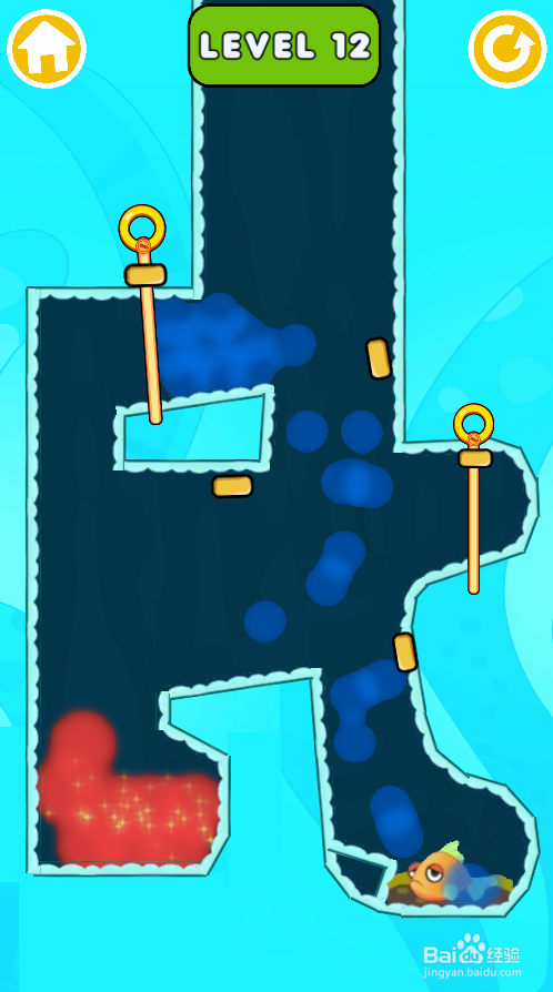 Fish Rescue Pull The Pin的Level 12如何通关