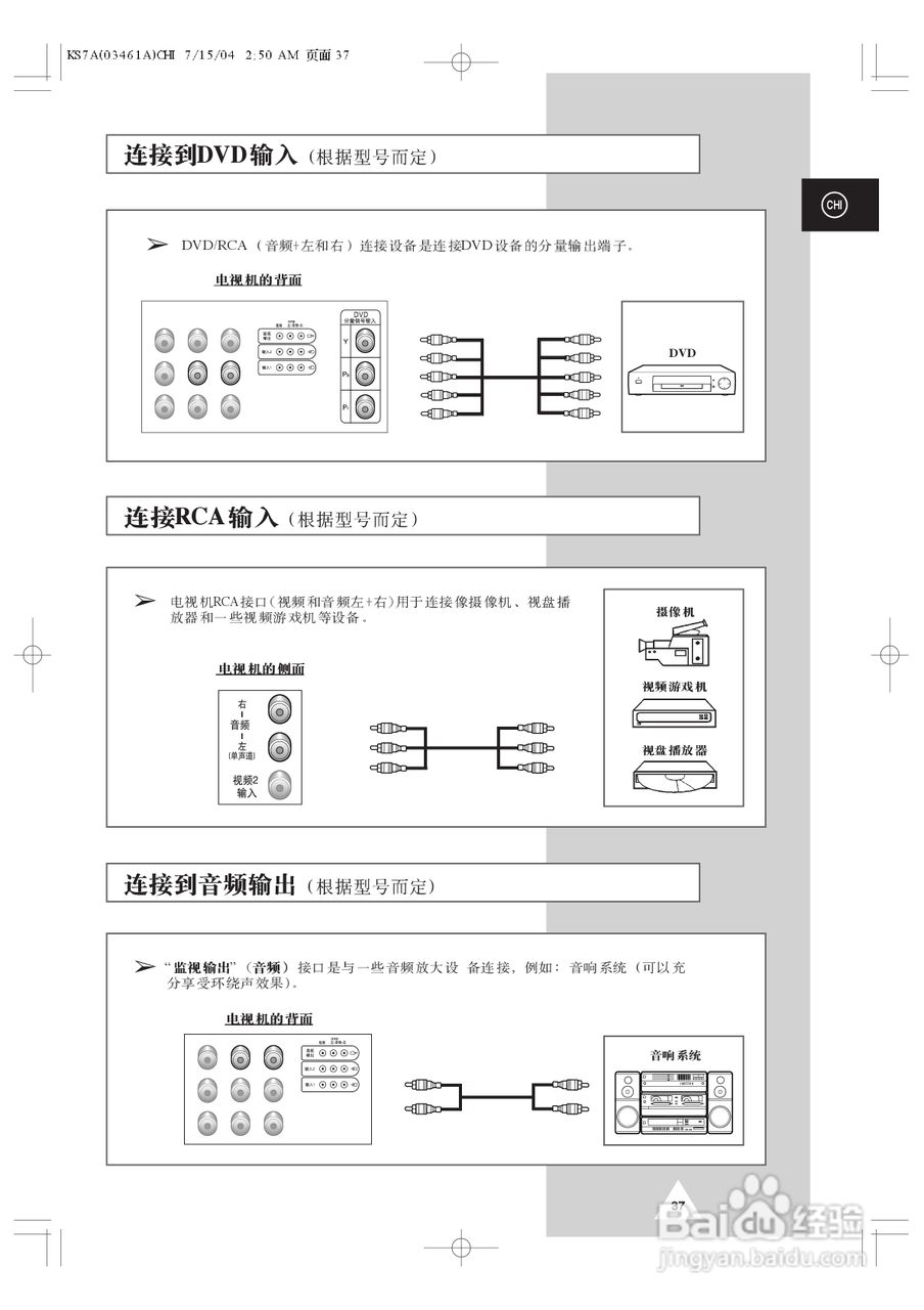 三星CS-29M20W彩电使用说明书:[4]