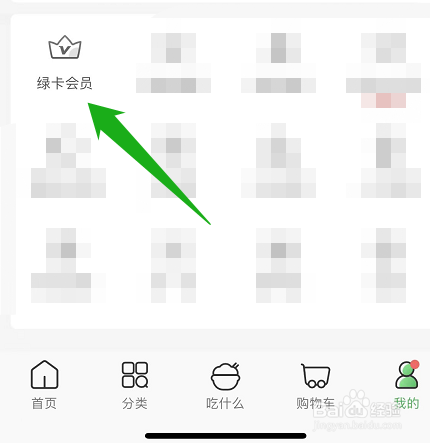 叮咚买菜在哪开通绿卡会员