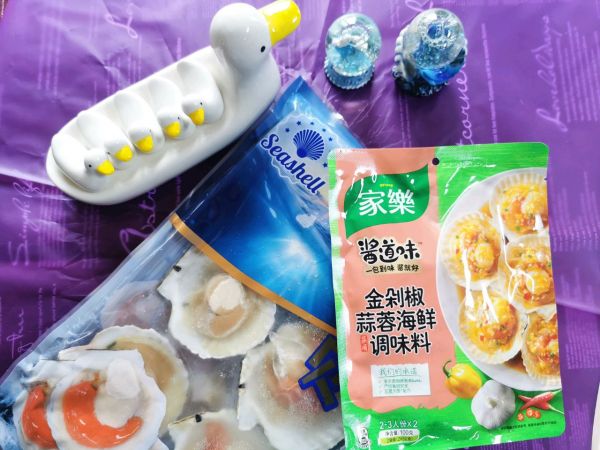蒜蓉粉丝蒸扇贝
