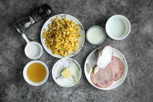 教大家做玉米火腿浓汤
