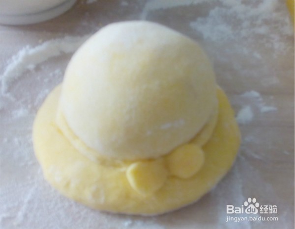 花式馒头——南瓜草帽馒头