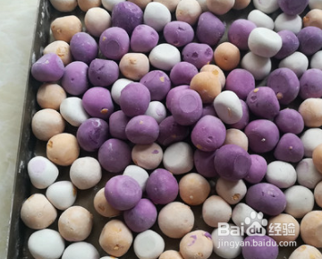 Q弹三色芋圆简单做法