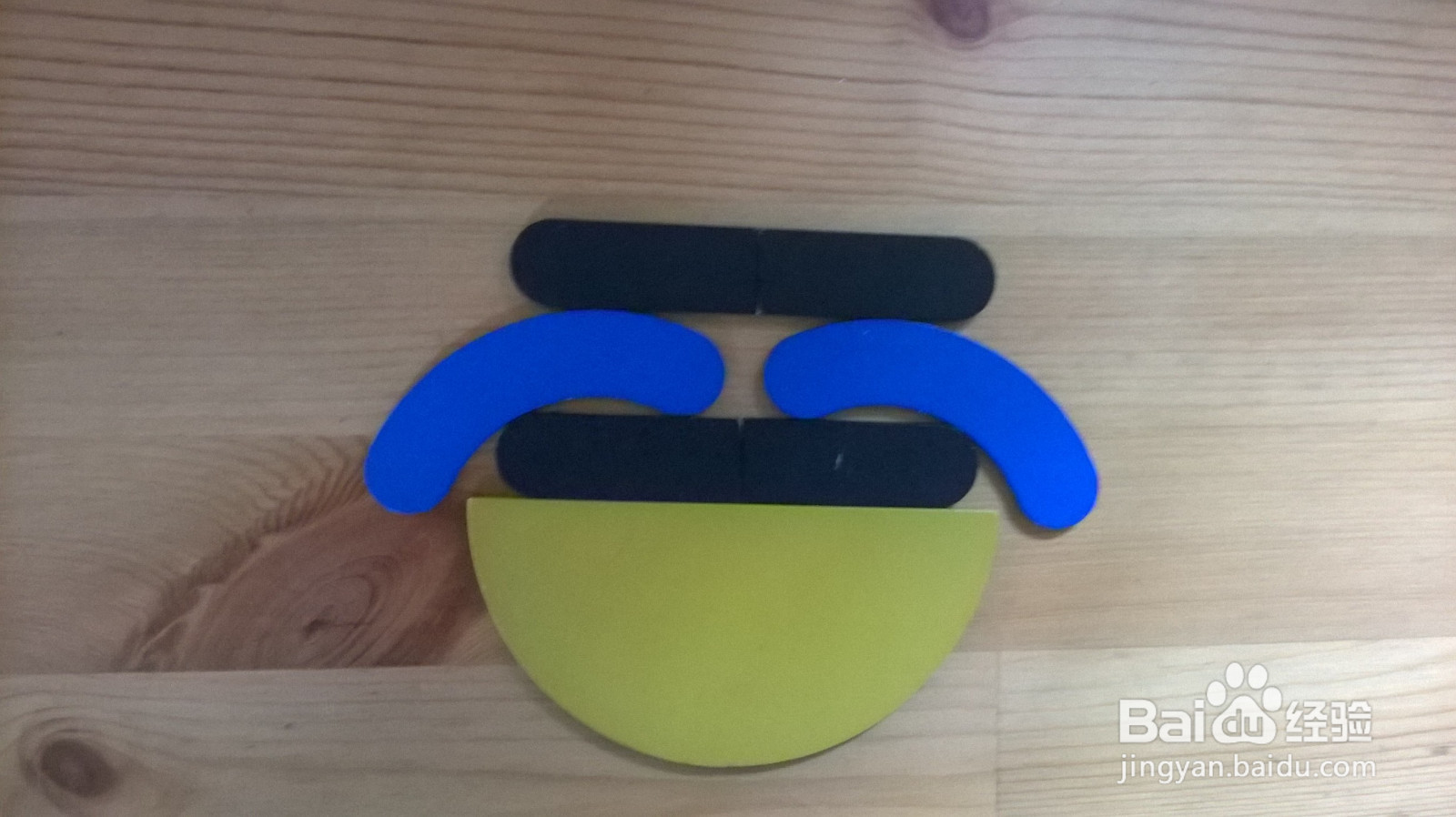 用形状积木怎样拼一个汉堡包？