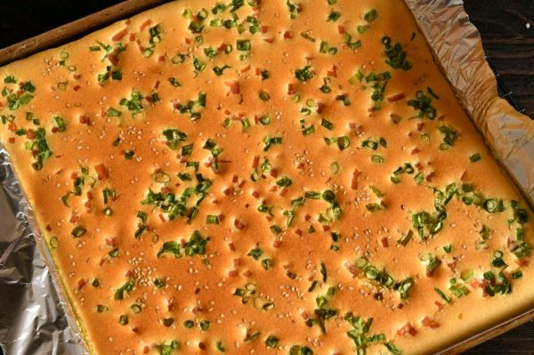 火腿肉松蛋糕卷