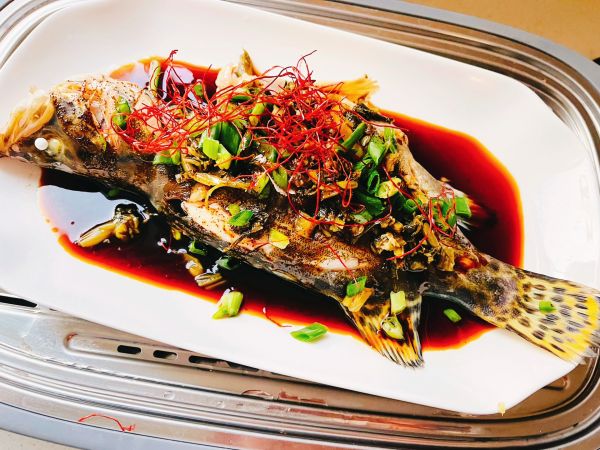 花式就酱蒸桂鱼