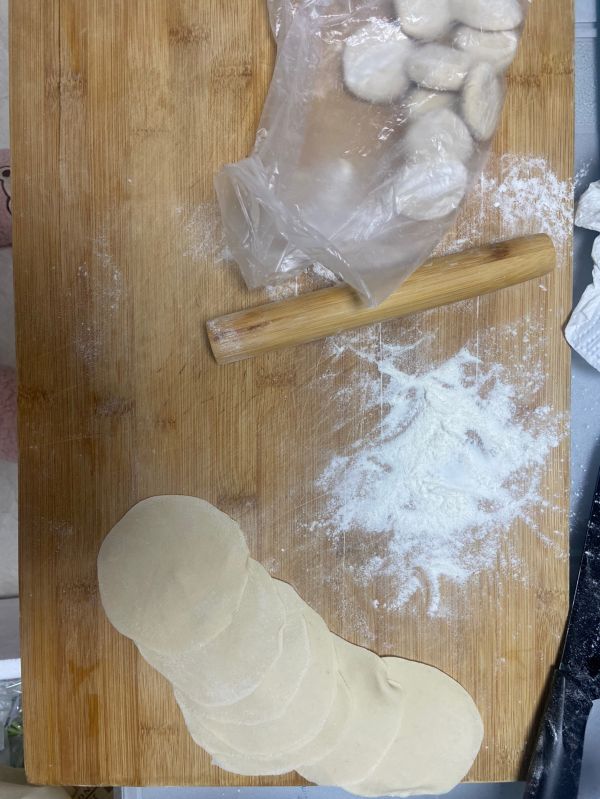 韭菜鸡蛋馅饺子