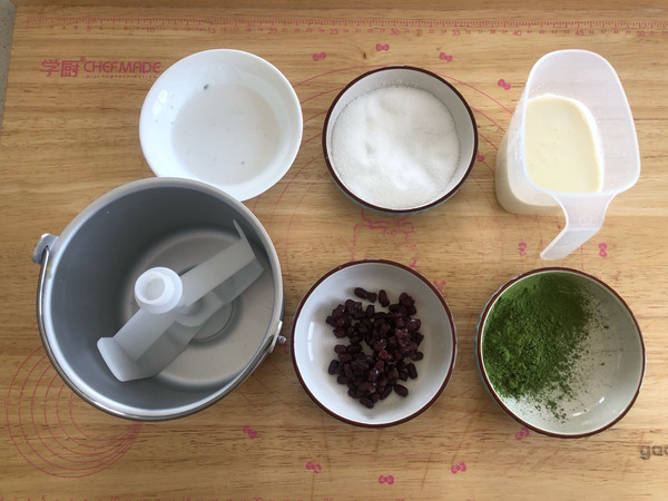 四种口味无蛋冰激凌