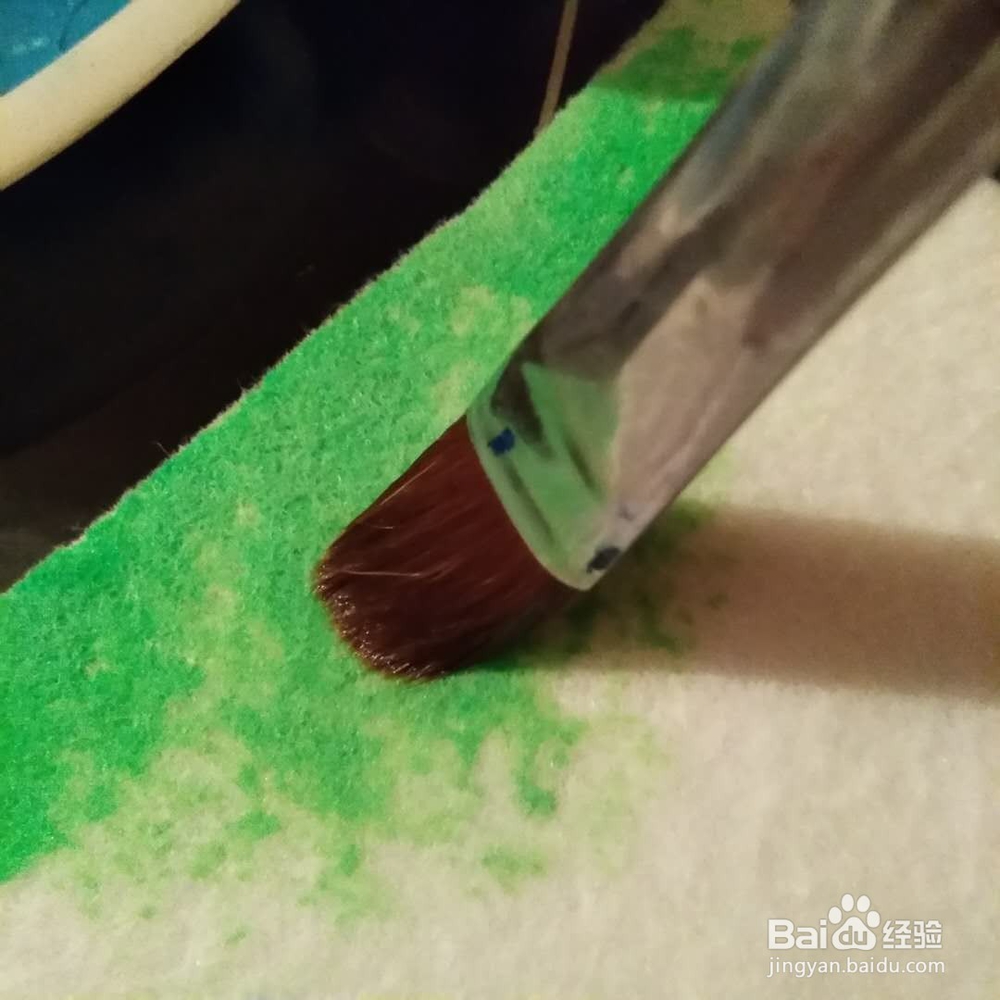 如何在布料上画七彩星空？