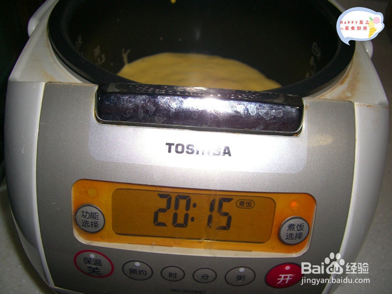 电饭煲做蛋糕的方法和步骤