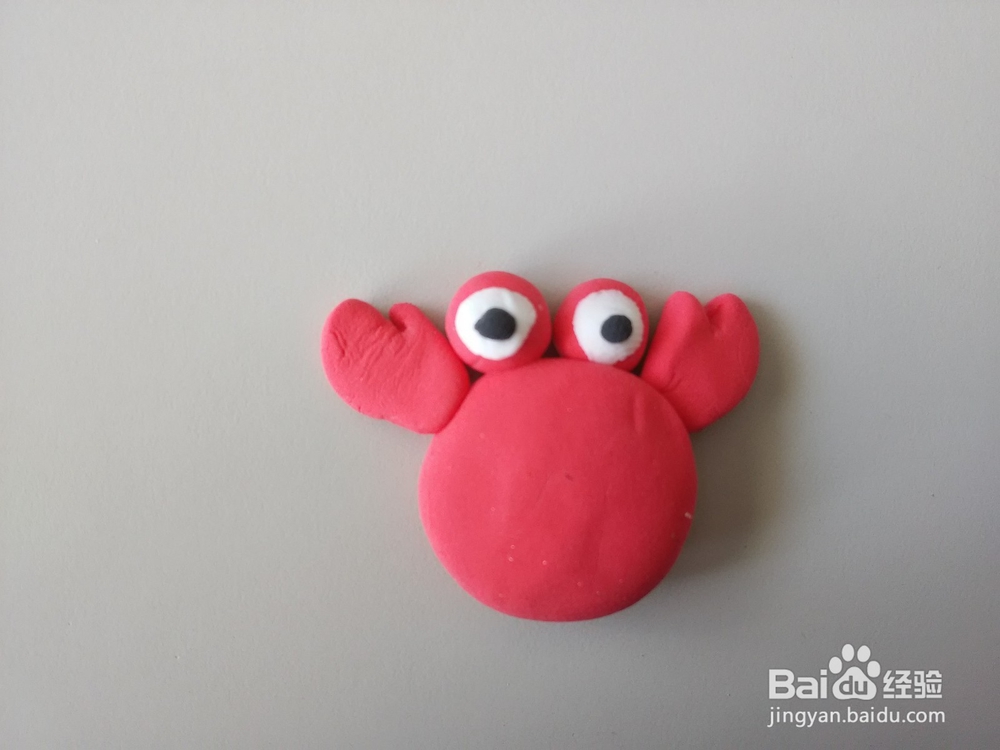 超轻粘土教程——如何做螃蟹！