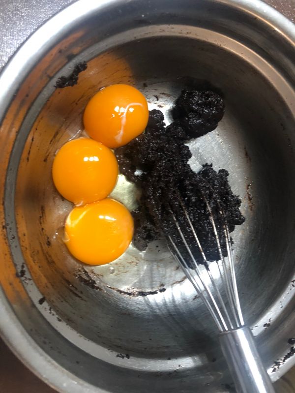 6寸可可戚风蛋糕