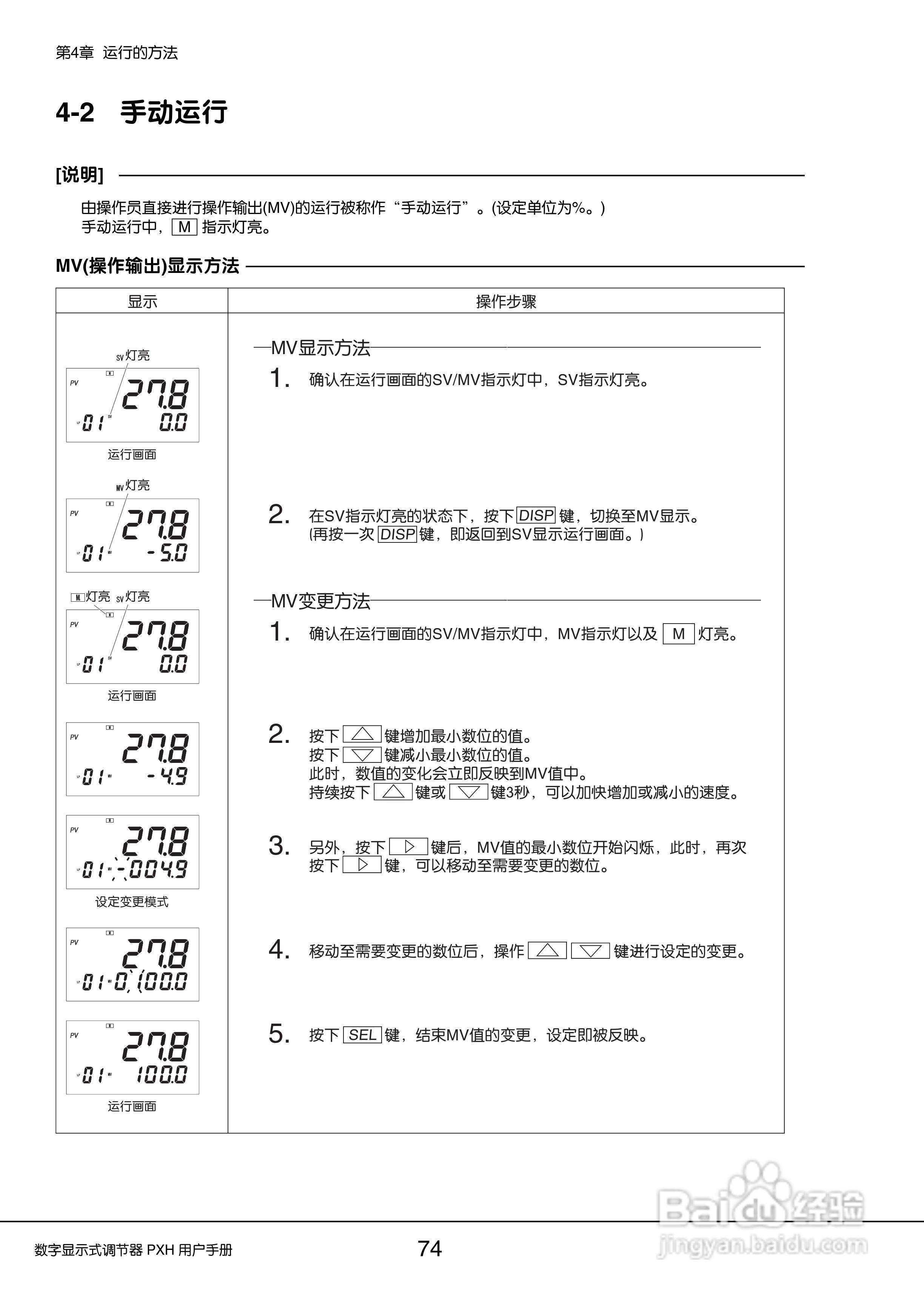 富士PXH加热/制冷控制型数字显示式调节器操作手册:[8]