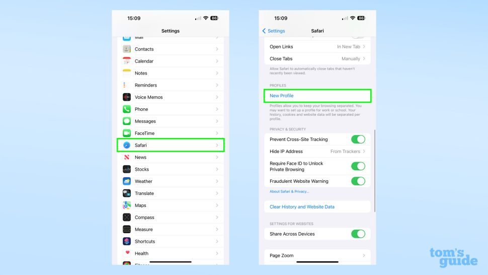 iOS 17中的Safari配置文件改变了游戏规则,那么如何设置呢