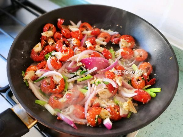 黄油蒜香龙虾尾