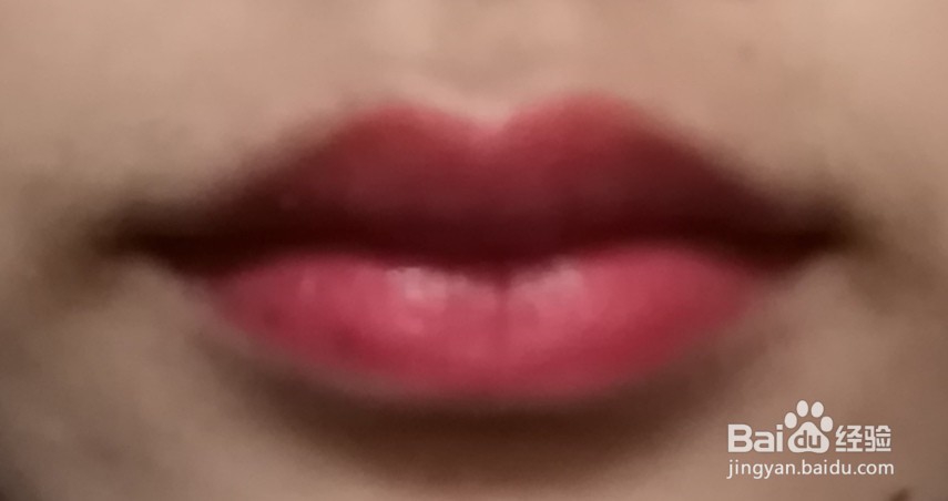 化妆小白的口红厚涂