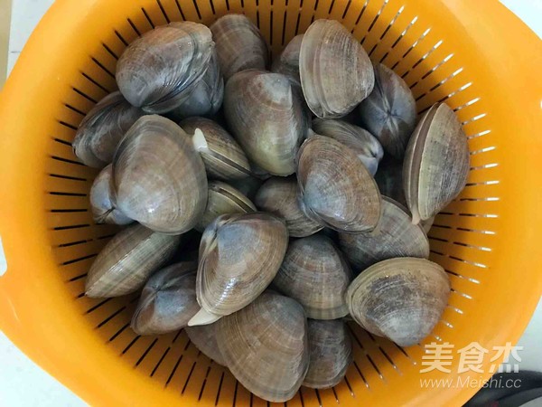 盐水黄蚬子的做法