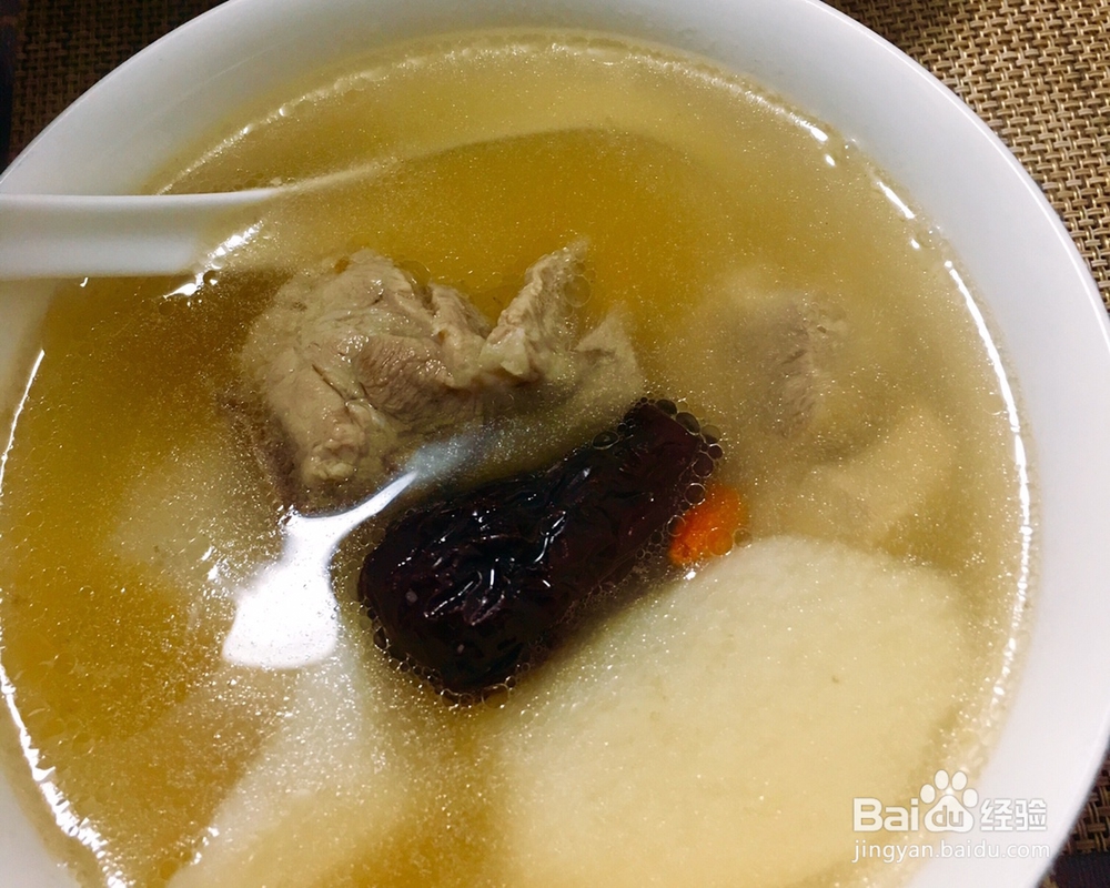 非常美味的排骨山药汤