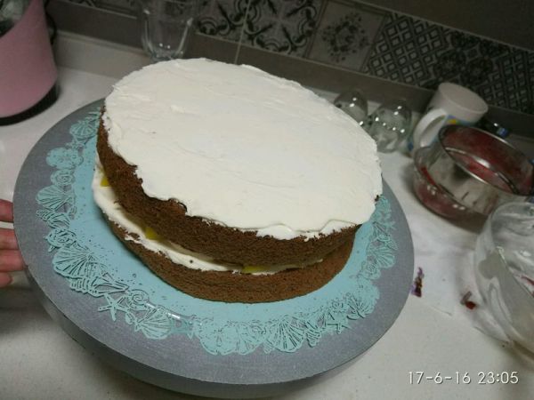 巧克力草莓裸蛋糕