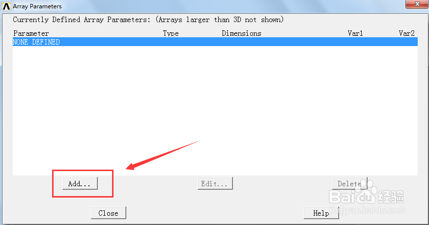 Ansys如何定义参数变量导入数据文件？