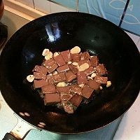 鸭血乱炖的制作方法