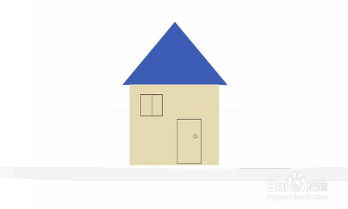 如何用ps绘制小房子？