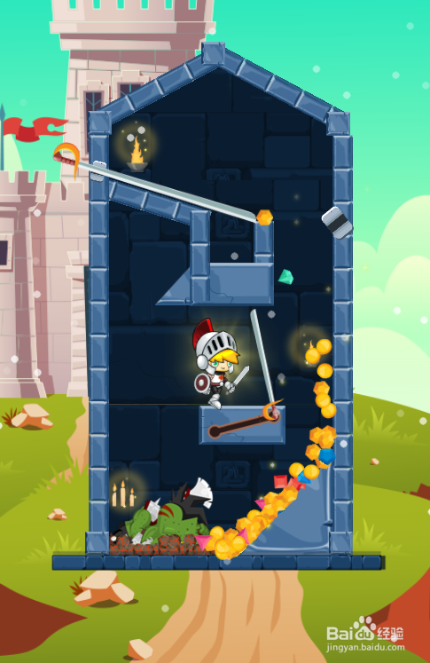 Knights Rescue的Level 22怎样通过?