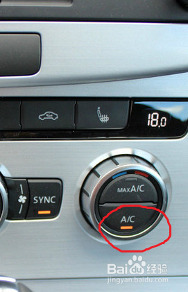 汽车空调热风标志图片