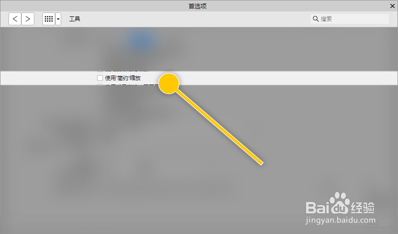 Affinity怎么开启使用简约缩放功能