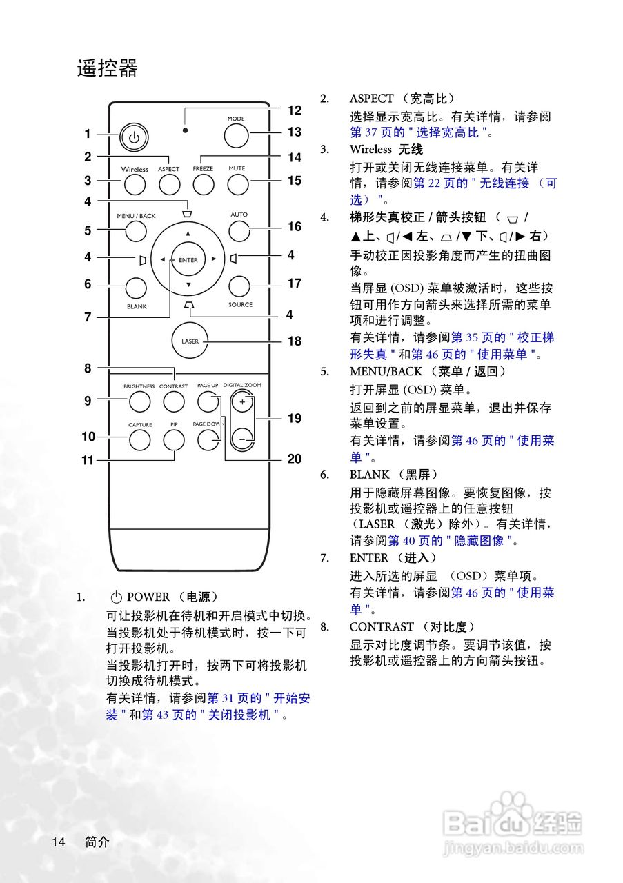 明基MP775投影机使用说明书:[2]