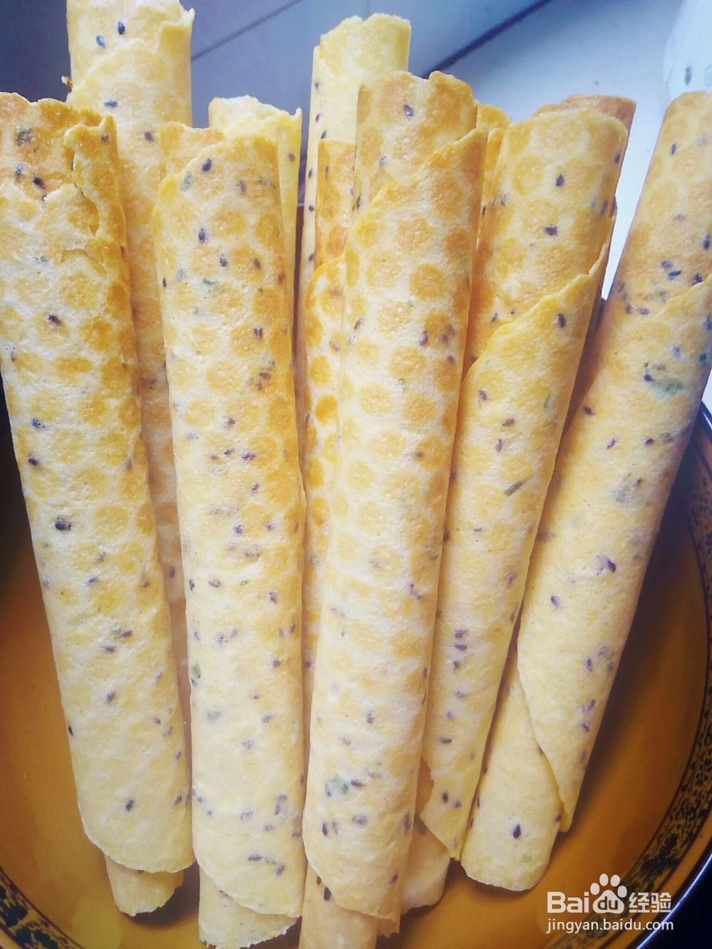 家常小菜脆皮蛋卷